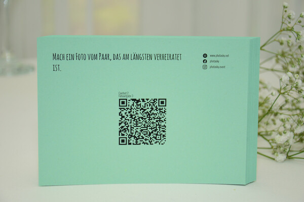 Fotoaufgaben/QR-Code-Ausdrucke