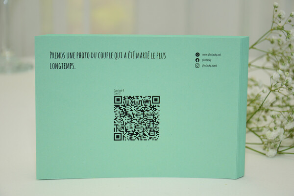 Défis photo/impressions de codes QR