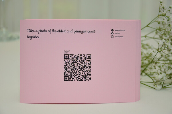 retos fotográficos/impresiones de códigos QR