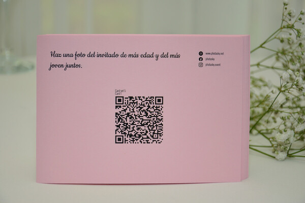 retos fotográficos/impresiones de códigos QR