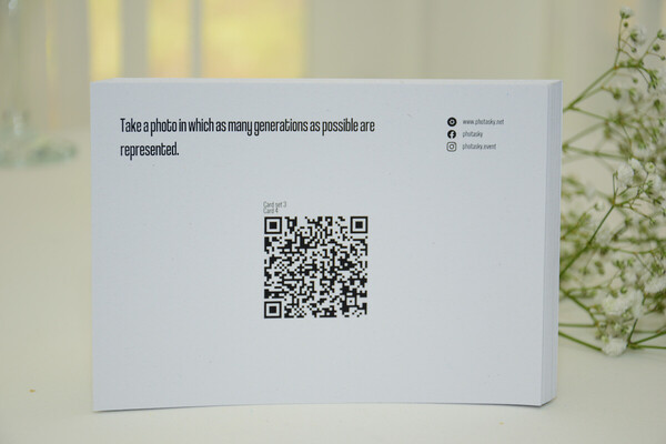 retos fotográficos/impresiones de códigos QR