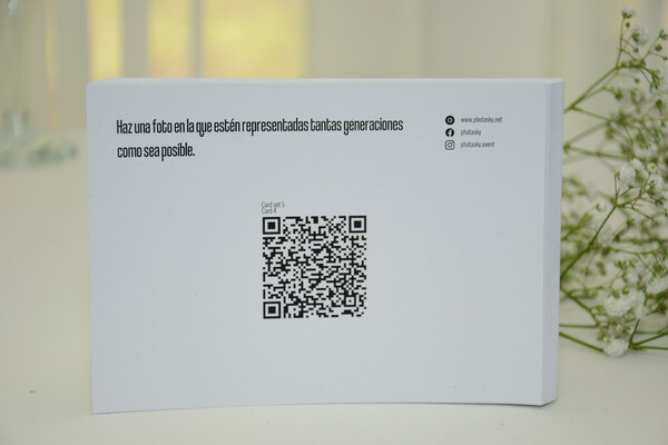 retos fotográficos/impresiones de códigos QR