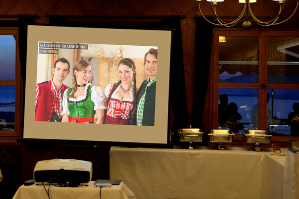 Live View et impression de photos pour vos invités